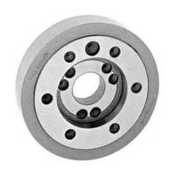 Bison Back Plate, A Taper for Scroll/Independent Chuck, 8